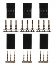 AM-621-3P JR Stecker/Buchse Bausatz 3Paar Amass