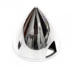 725844 Spinner 63mm K/ALU-Rückplatte chrome