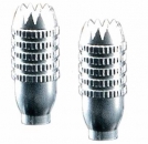 75309 Steuerknüppel MPX ALU/kurz silber/Standard 2 Stück