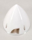 E-IRVSPIN75W Spinner 75mm K/ALU-Rückplatte weiß