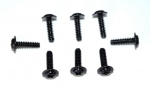 1230223 Schneidschrauben 3x11mm Kreuzschlitz/Scheibe Kopf 8 Stück