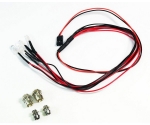 AB2320041 LED-Set 2+2/JR Weiß/Rot +Alu-Halter