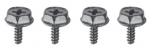 30-WJ07 Schneidschrauben 2,6x11/15 mm Locknuts 4 Stück