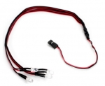 HRC8703 LED LIGHT-SET 1:10 2+2 (5mm) weiß/rot
