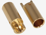 40039 Goldkontakt-Buchse 5,5mm 5 Stück