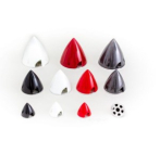 7258/81 Spinner 89mm K/ALU-Rückpl. weiß