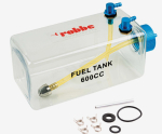 91200001 Kunstflugtank 400ml Benzin/Alu montiert