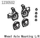 1230502 Radachsenbefestigung CR3.4/1.8 vorne links + rechts