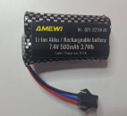 021-22718-01 Li-IO 7,4/500 AMX-Drift 3er-Toy