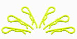 AM103118 Karoklammern 40x2,0mm (1:8) fluoreszierend-gelb 6 Stück