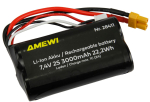 28411 Li-Ion Akku 2S 7,4V 3000mAh XT30