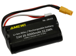 28412 Li-IO 7,4/3000(!) AM-10C 18650 XT60/XH