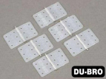 DUB118 Ruderscharniere 11x28mm DUB118 6 Stück