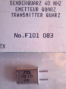 F101083 Sender-Quarz AM 40 MHz Kanal 83