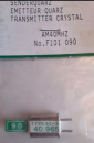 F101090 Sender-Quarz AM 40 MHz Kanal 90