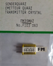 F103063 Sender-Quarz 35 MHz Kanal 63