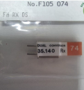 F105074 Empfänger-Quarz FM-DS 35 MHz Kanal 74
