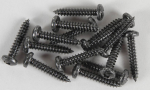 06716/22 M4,2x22mm Schneidschrauben/Linsenkopf 15 Stück