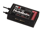 HR2000 HelloRadio HR8E ELRS 2,4GHz Empfänger - 9 Kanäle schwarz
