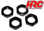 HRC1057BK Radmuttern 1:8 - M12x1,25 - schwarz / 4 Stück