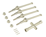 MA20051 Maniac(Hyper) CVD-Antriebswellen Metall 4 Stück