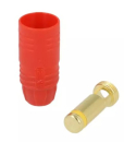 MT1456 7 mm Anti-Blitz Goldsteckersystem AS150 - 150A - Stecker rot