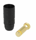 MT1461 7 mm Anti-Blitz Goldsteckersystem AS150 - 150A - Stecker schwarz