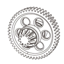 MX-16401Y AM-Hyper1:14 Haupt-/Kegelzahnrad