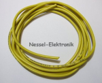 16445-3 Silikonkabel 2,5mm² gelb 1 mtr.