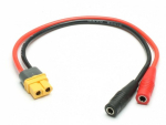 18317 Ladeadapter XT60-> GK4mm 20cm