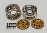 50548 1:10 Felgen (2) Chrom/gold 2-teilig 26mm
