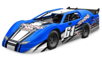 TRX104364-74-BLUE Slash Modified BL-2S blau 1/10 Dirt Oval Racer RTR Brushless
