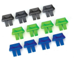 TRX2943 Ladezustands-Indikator für Akkus (4x grün/blau/grau) TRAXXAS