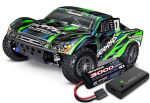 TRX68154-4GRN SLASH 4X4 GRÜN 1/10 SHORT-COURSE RTR BL-2S BRUSHLESS grün