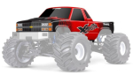 TRX7697-RED Karosserie X-Maxx-MT Chevy K1500 rot mit Aufkleber TRAXXAS