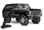 TRX91076-4-BLK TRX-4 72 Chevy Blazer blau 1/10 Crawler RTR mit Interieur, Brushed, Clipless