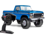 TRX92144-4-BLUE TRAXXAS TRX-4 F150 Truck XLT schwarz 1/10 Crawler RTR Brushed, Clipless