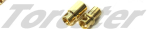 181442 Goldkontakt-Stecker/Buchse 8,0mm 1 Paar
