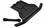 RPM70982 RAMMER & SKIDPLATTE VORN SCHWARZ TRAXXAS SLEDGE