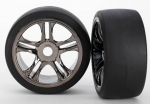 TRX6477 Reifen/Felgen TRX XO-1 Heck Speichenfelge Slitspoke