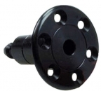A90083sz Tankventil ALU/schwarz mit Aufkleber