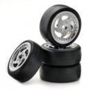 2500014 Reifen/Felgen 1:10 Throw-Star-Slick