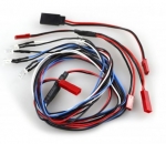 28961 LED-Lichtset 5mm 2x rot/weiß/blau