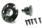 C4006 Tankventil ALU/schwarz Ø34 mm
