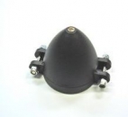 C4174 Spinner 51/5mm Klappluft schwarz