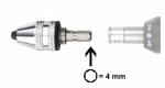 MBS01 Schnellspannfutter 4mm Minibit 0,3-3,2