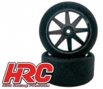 HRC61093BK Reifen/F 1:10 *12 Moosgummi 35°/B30