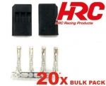 HRC9201BS Servostecker Futaba Bausatz 20 Stück