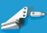 070206 Ruderhorn Maxi/40x30mm mit Kugelgelenk 2 Stück