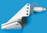 070207 Ruderhorn Maxi/55x40mm mit Kugelgelenk 2 Stück